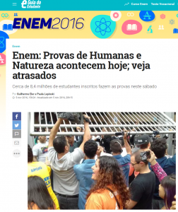 Enem atrasados