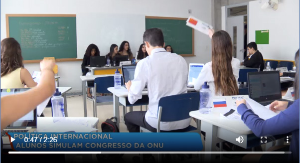 Alunos simulam congresso da ONU – RecordTV Vale