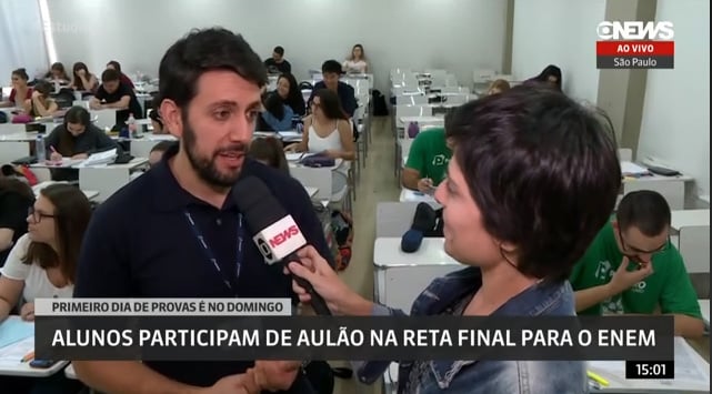 Mais de 5 milhões de estudantes devem fazer o Enem neste domingo – Globo News