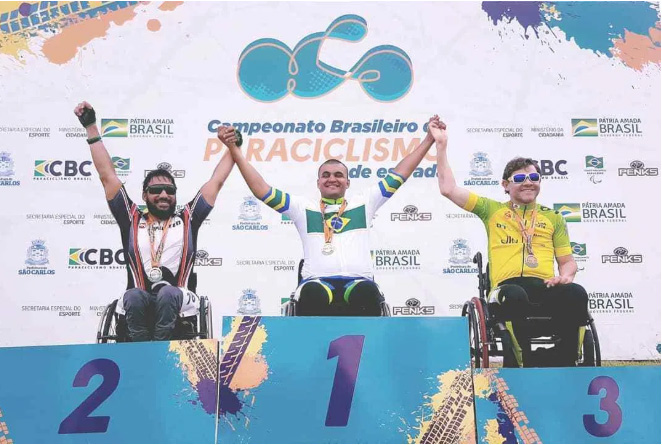 Rafael Almeida vence em duas categorias do Campeonato Brasileiro de Paraciclismo, em São Carlos – Surgiu