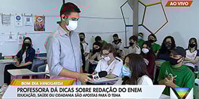Estudantes vivem expectativa pela prova do Enem I TV Vanguarda