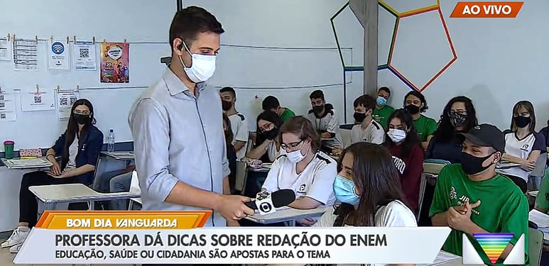 Estudantes vivem expectativa pela prova do Enem I TV Vanguarda Estudantes vivem expectativa pela prova do Enem I TV Vanguarda