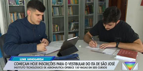 Começam hoje inscrições para o vestibular do ITA de São José