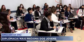 Simulação da ONU: diplomacia mais próxima dos jovens l TV Record Vale