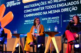 Poliedro Educação compartilha visão sobre liderança e inteligência artificial no Cidade Empreende